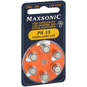 Maxsonic PR13 Hörgerätebatterien - Batterien für Hörgeräte Maxsonic PR13 Hörgerätebatterien - Batterien für Hörgeräte