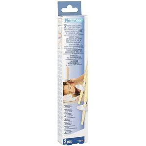 Pharmadoct Ohrenkerzen konisch mit Bienenwachs 2stk Pharmadoct Ohrenkerzen konisch mit Bienenwachs 2stk