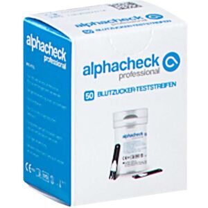 Berger Med Alphacheck Professional Blutzuckerteststreifen - Blutzuckerteststreifen Berger Med Alphacheck Professional Blutzuckerteststreifen - Blutzuckerteststreifen