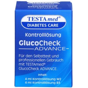 Testamed Glucocheck Advance Kontrolllösung 4ml Testamed Glucocheck Advance Kontrolllösung 4ml