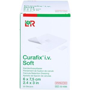 Curafix I.v.soft 6x7.5cm 50stk Curafix I.v.soft 6x7.5cm 50stk