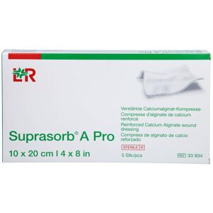 Suprasorb A Pro Calciumalginat Kompr.10x20 Cm 5stk Suprasorb A Pro Calciumalginat Kompr.10x20 Cm 5stk