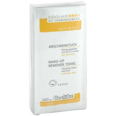 Coolike Abschminktücher S + F 5stk Coolike Abschminktücher S + F 5stk