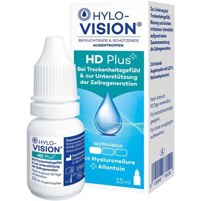 Hylo-Vision® Hylo-Vision Hd Plus Augentropfen 15ml Hylo-Vision® Hylo-Vision Hd Plus Augentropfen 15ml