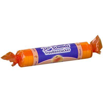 Soldan Tex Schmelz Traubenzucker Pfirsich 33g Soldan Tex Schmelz Traubenzucker Pfirsich 33g