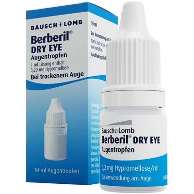 Berberil Dry Eye Augentropfen 10ml Berberil Dry Eye Augentropfen 10ml
