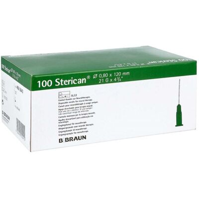 B.Braun STERICAN Nadel - 21G, Grün, Neuraltherapie B.Braun STERICAN Nadel - 21G, Grün, Neuraltherapie