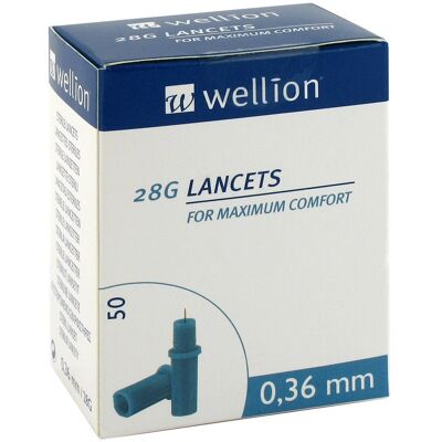 Wellion Lancets 28 G 50stk Wellion Lancets 28 G 50stk