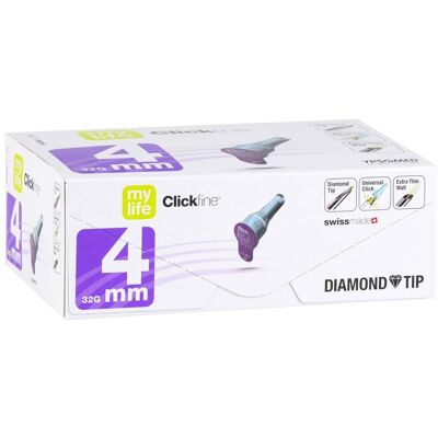 Mylife Clickfine Kanülen 4 mm Cpc 100stk Mylife Clickfine Kanülen 4 mm Cpc 100stk
