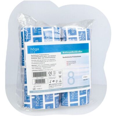 Wattesynthetikrollen 8 cmx3 m 4stk Wattesynthetikrollen 8 cmx3 m 4stk