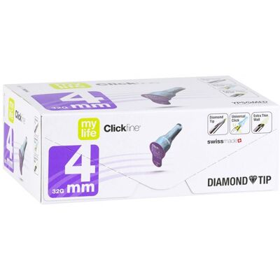 Pen Nadeln Classic 4 mm 32 G 100stk Pen Nadeln Classic 4 mm 32 G 100stk