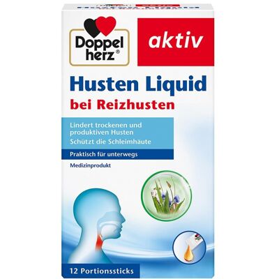 Doppelherz Husten Liquid Sticks 12stk Doppelherz Husten Liquid Sticks 12stk