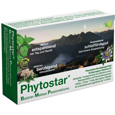 Phytostar Baldrian Melisse Passionsb.150/125/110mg 30stk Phytostar Baldrian Melisse Passionsb.150/125/110mg 30stk