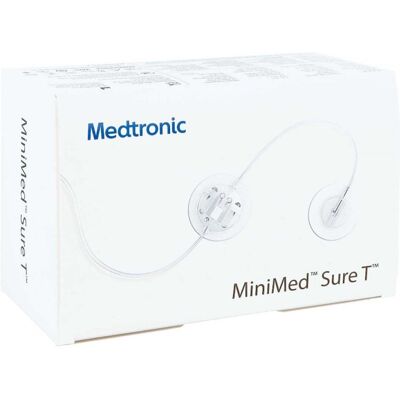 Minimed Sure-t 6 mm 60 cm Infusionsset 10stk Minimed Sure-t 6 mm 60 cm Infusionsset 10stk