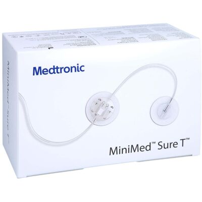 Minimed Sure-t 6 mm 80 cm Infusionsset 10stk Minimed Sure-t 6 mm 80 cm Infusionsset 10stk