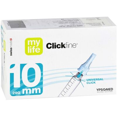 Clickfine Universal 10 Kanülen 0,33x10 mm 100stk Clickfine Universal 10 Kanülen 0,33x10 mm 100stk