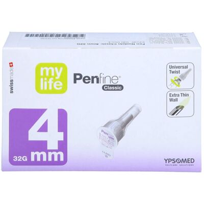 Pen-nadeln Classic 4 Mm 32 G 100stk Pen-nadeln Classic 4 Mm 32 G 100stk