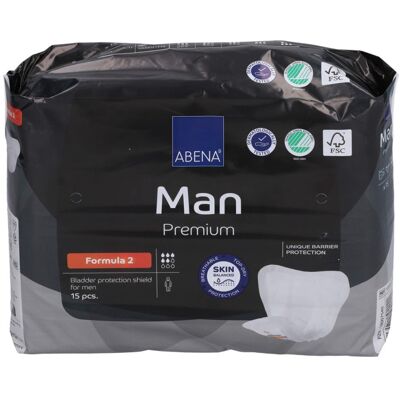 Abena Man Premium Formula 2 Einlagen 15stk Abena Man Premium Formula 2 Einlagen 15stk
