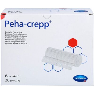 Peha Crepp Fixierbinde 8 Cmx4 M 20stk Peha Crepp Fixierbinde 8 Cmx4 M 20stk