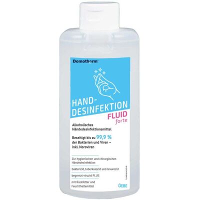 Domotherm Hand-desinfektions-fluid Forte 500ml Domotherm Hand-desinfektions-fluid Forte 500ml
