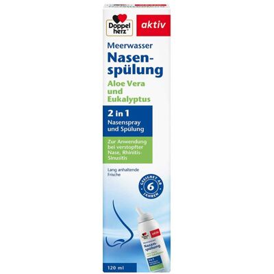 Doppelherz Meerwasser Nasenspülung 120ml Doppelherz Meerwasser Nasenspülung 120ml