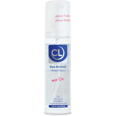 Deo Kristall Mineral Spray - Sensible Haut - 75 ml Deo Kristall Mineral Spray - Sensible Haut - 75 ml