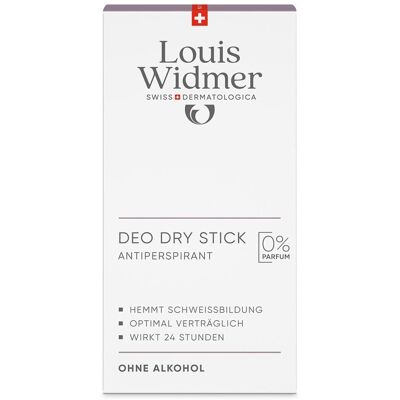 Louis Widmer Widmer Deo Dry Stick Antiperspirant - Antitranspirant Stick Louis Widmer Widmer Deo Dry Stick Antiperspirant - Antitranspirant Stick