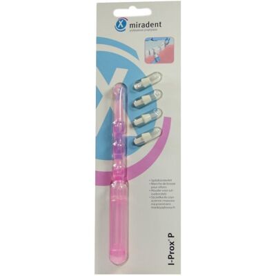 Hager Pharma GmbH MIRADENT Zahnbürsten-Set - Rosa, Flexibel, für Zahnspangen & Implantate Hager Pharma GmbH MIRADENT Zahnbürsten-Set - Rosa, Flexibel, für Zahnspangen & Implantate