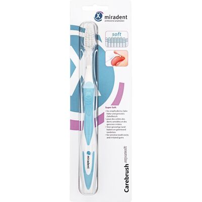 Miradent Carebrush supersoft Zahnbürste 1stk Miradent Carebrush supersoft Zahnbürste 1stk