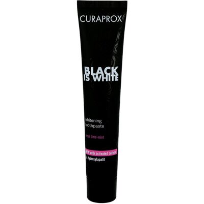 Curaprox Black is White Kohlezahnpasta 90ml Curaprox Black is White Kohlezahnpasta 90ml