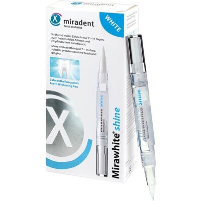 Miradent Mirawhite shine Gel 1,8 ml - Zahnaufhellungsstift Miradent Mirawhite shine Gel 1,8 ml - Zahnaufhellungsstift