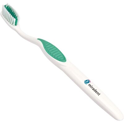 Miradent Carebrush ortho Zahnbürste weiss/grün 1stk Miradent Carebrush ortho Zahnbürste weiss/grün 1stk