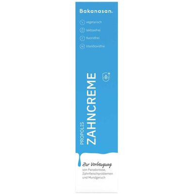 Bakanasan Propolis Zahnpasta 50 ml - Für sanfte Reinigung und Zahnfleischstärkung Bakanasan Propolis Zahnpasta 50 ml - Für sanfte Reinigung und Zahnfleischstärkung