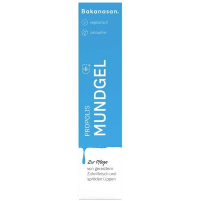 Bakanasan Propolis Mundgel - Mundgel - Natürliche Mundpflege Bakanasan Propolis Mundgel - Mundgel - Natürliche Mundpflege
