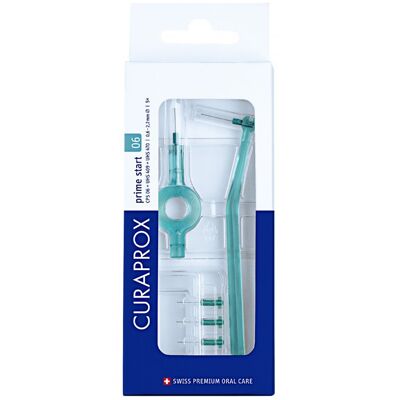 Curaprox Interdental Set Cps 06 mm türkis 5 St 1Pck Curaprox Interdental Set Cps 06 mm türkis 5 St 1Pck
