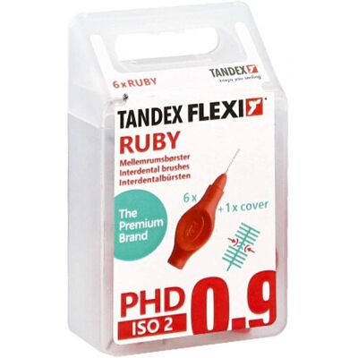 TANDEX - FLEXI Interdentale Borstel - 3.00 mm - Rot - Interdentalbürste TANDEX - FLEXI Interdentale Borstel - 3.00 mm - Rot - Interdentalbürste
