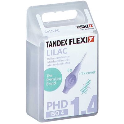 Flexi Tandex Felixi 0,80 mm violett 6er Pack Interdentalbürsten Flexi Tandex Felixi 0,80 mm violett 6er Pack Interdentalbürsten