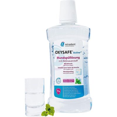 Miradent Oxysafe Active Mundspülung - Mundpflege mit Sauerstoff Miradent Oxysafe Active Mundspülung - Mundpflege mit Sauerstoff