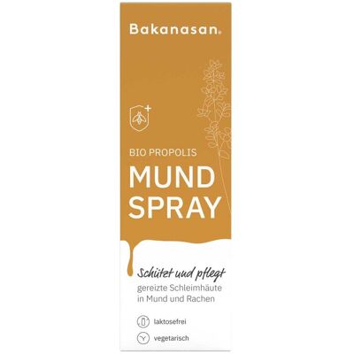 Hansa Naturheilmittel GmbH - Bakanasan Bio Propolis Mundspray - schützt gereizte Schleimhäute - Mundspray Hansa Naturheilmittel GmbH - Bakanasan Bio Propolis Mundspray - schützt gereizte Schleimhäute - Mundspray