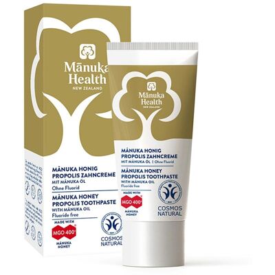 Manuka Health Honig-Propolis Zahncreme Fluoridfrei 20ml Manuka Health Honig-Propolis Zahncreme Fluoridfrei 20ml