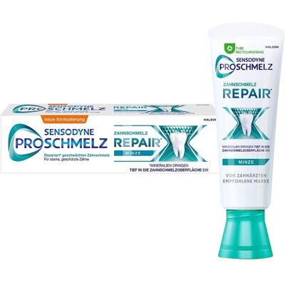 Sensodyne Proschmelz Repair Zahncreme Minze 75ml Sensodyne Proschmelz Repair Zahncreme Minze 75ml