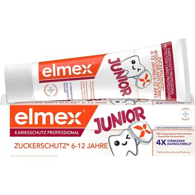 Elmex Kariesschutz Professional Junior Zahnpasta 6-12 Jahre 75ml Elmex Kariesschutz Professional Junior Zahnpasta 6-12 Jahre 75ml