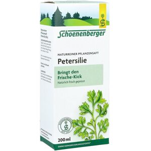 Schoenenberger Naturreiner Pflanzensaft Petersilie 200ml Schoenenberger Naturreiner Pflanzensaft Petersilie 200ml