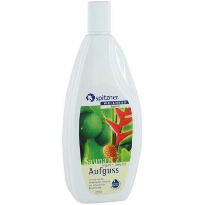 Spitzner Saunaaufguss Ingwer Limette Wellness 1000ml Spitzner Saunaaufguss Ingwer Limette Wellness 1000ml