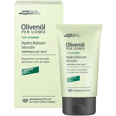 Medipharma Cosmetics Olivenöl Per Uomo Hydro Balsam sensitiv 50ml Medipharma Cosmetics Olivenöl Per Uomo Hydro Balsam sensitiv 50ml