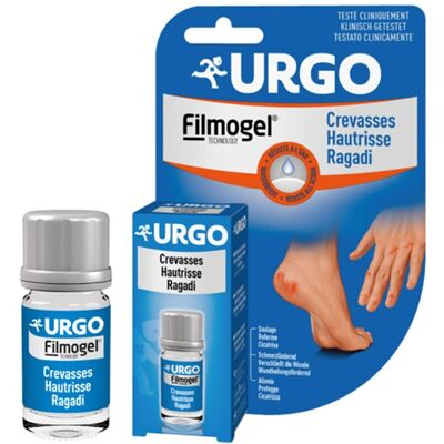 Urgo Ragadi Mani Piedi - Flüssiges Pflaster für Hände und Füße - Rissbehandlung Urgo Ragadi Mani Piedi - Flüssiges Pflaster für Hände und Füße - Rissbehandlung