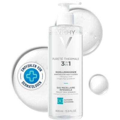 Vichy Purete Thermale Mineral Mizellen-fluid sens. 400ml Vichy Purete Thermale Mineral Mizellen-fluid sens. 400ml