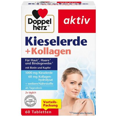 Doppelherz Kieselerde+Kollagen Tabletten 60stk Doppelherz Kieselerde+Kollagen Tabletten 60stk