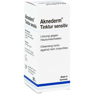 Aknederm Tinktur sensitiv 50ml Aknederm Tinktur sensitiv 50ml