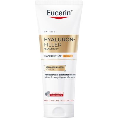 Eucerin HYALURON-FILLER+ELASTICITY Handcreme gegen Altersflecken 75ml Eucerin HYALURON-FILLER+ELASTICITY Handcreme gegen Altersflecken 75ml